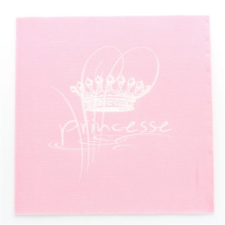 SERVIETTE PLIS PRINCESSE les 20 pieces