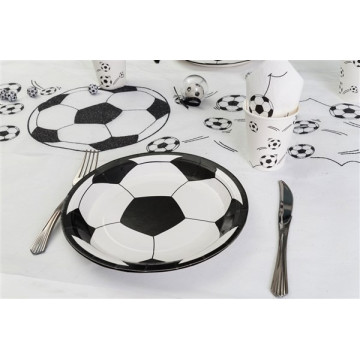 Assiette football les 10 pieces
