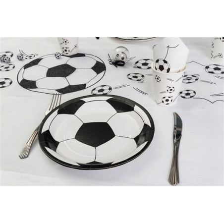 Assiette football les 10 pieces