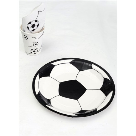 Assiette football les 10 pieces
