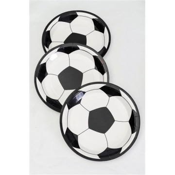 Assiette football les 10 pieces