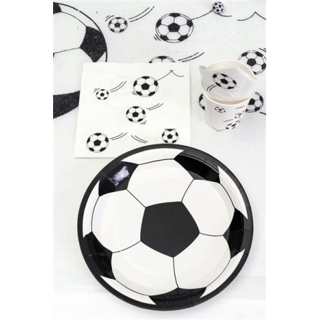 Assiette football les 10 pieces