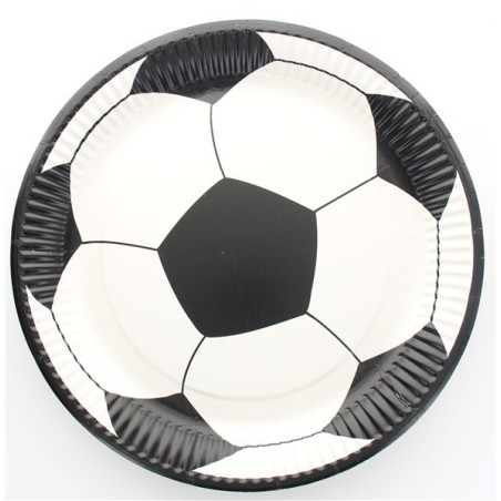 Assiette football les 10 pieces