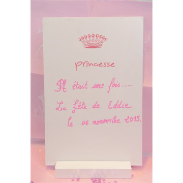 MENU PRINCESSE la pièce