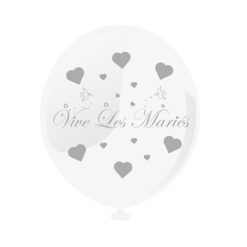 Ballon 8 pièces vive les maries