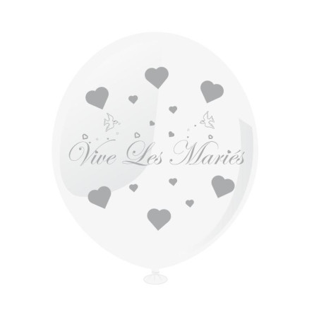 Ballon 8 pièces vive les maries