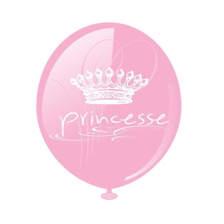 Ballon 8 pièces princesse