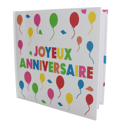 Livre d'or joyeux anniversaire