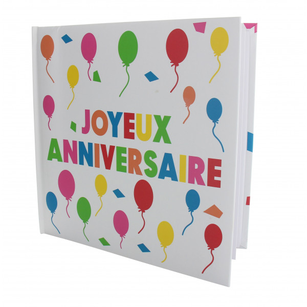 Livre d'or joyeux anniversaire