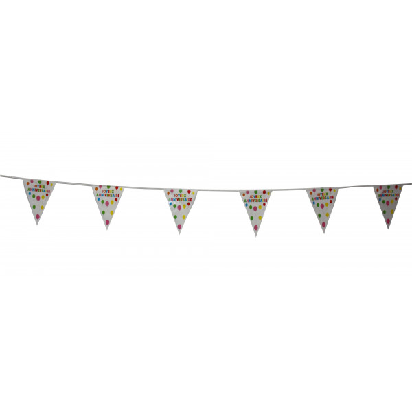 Drapeau joyeux anniversaire
