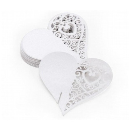 MARQUE PLACE COEUR 6 PIECES