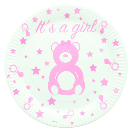 10 Assiettes BABY SHOWER