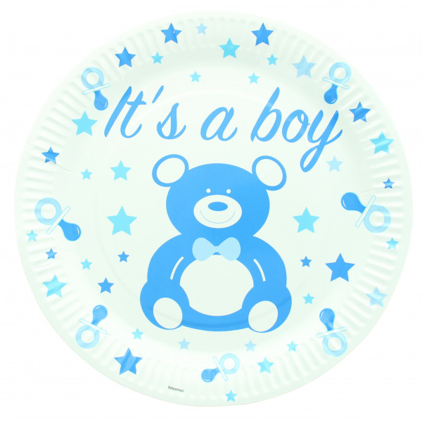 10 Assiettes BABY SHOWER
