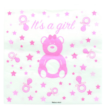 20  Serviettes BABY SHOWER