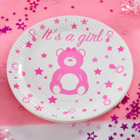 10 Assiettes BABY SHOWER