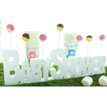 BABY SHOWER en bois la pièce