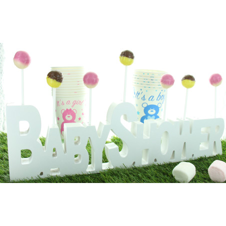 BABY SHOWER en bois la pièce