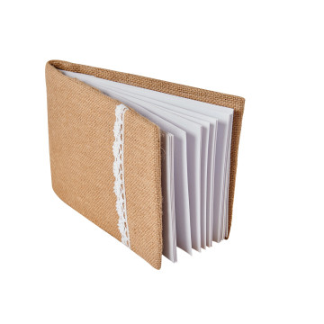 LIVRE D'OR JUTE 25 pages