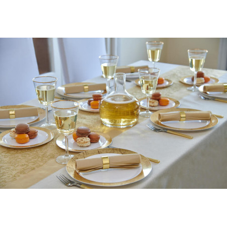 Assiette MARBRE GM 26cm 10 pièces