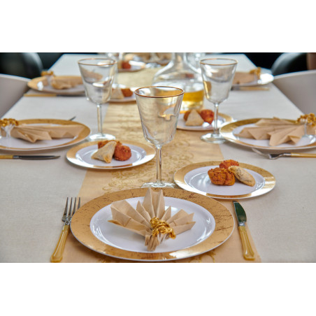 Assiette MARBRE GM 26cm 10 pièces