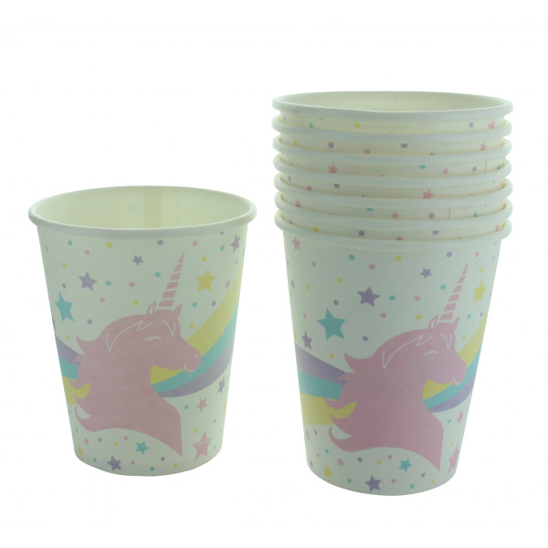Gobelet LICORNE les 8 pièces