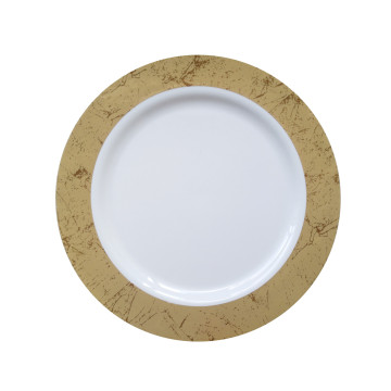 Assiette MARBRE PM 18cm 10 pièces