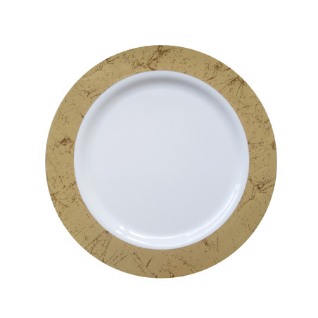 Assiette MARBRE PM 18cm 10 pièces
