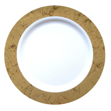 Assiette MARBRE GM 26cm 10 pièces