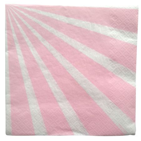 20 Serviettes RAYURE