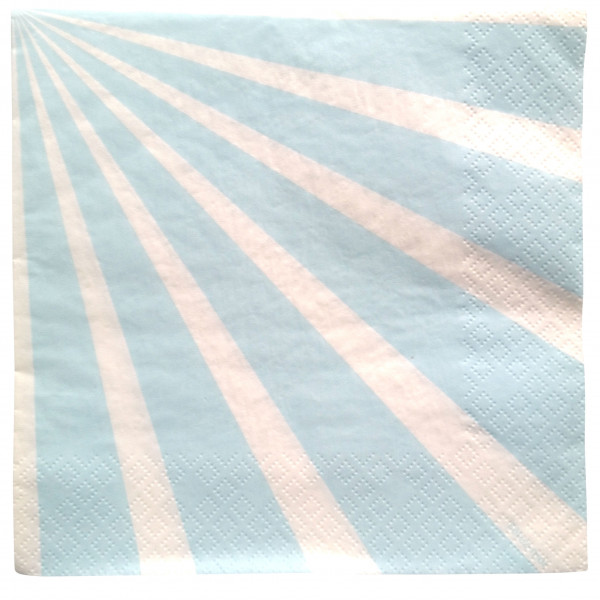 20 Serviettes RAYURE