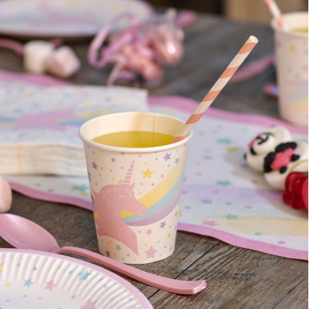 Gobelet LICORNE les 8 pièces
