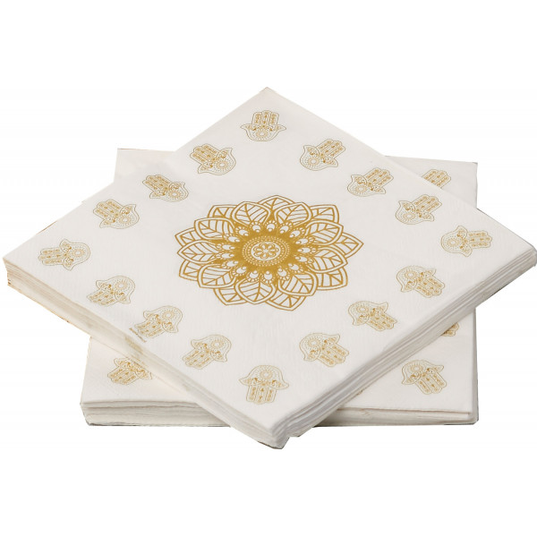 Serviettes orientale les 20 pieces