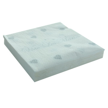 Serviette VIVE LES MARIES 20 pièces