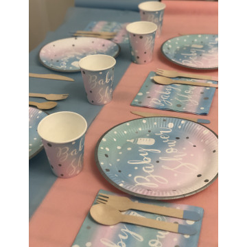 8 Assiettes BABY SHOWER