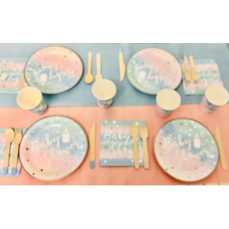 8 Assiettes BABY SHOWER