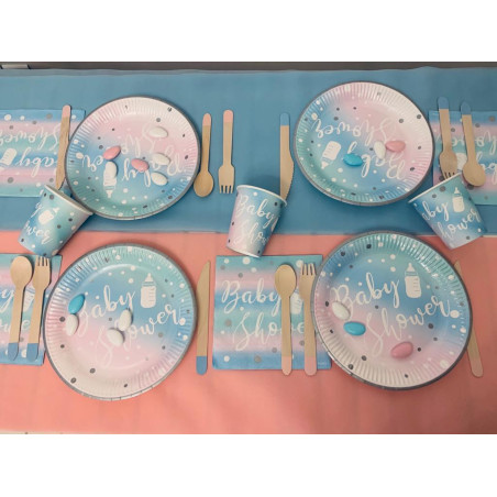 8 Assiettes BABY SHOWER