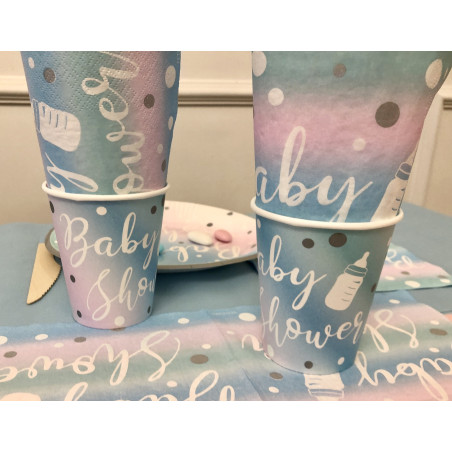 8 Gobelets BABY SHOWER