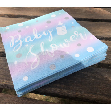 20 Serviettes BABY SHOWER