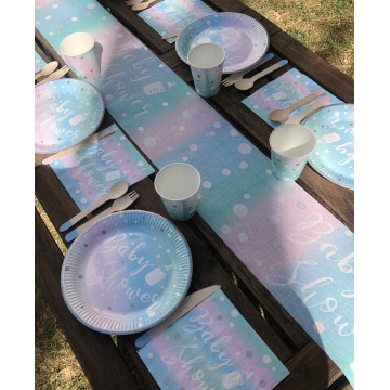 8 Assiettes BABY SHOWER