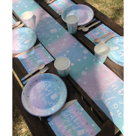 8 Assiettes BABY SHOWER