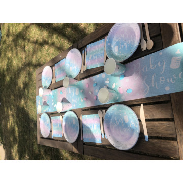 8 Assiettes BABY SHOWER