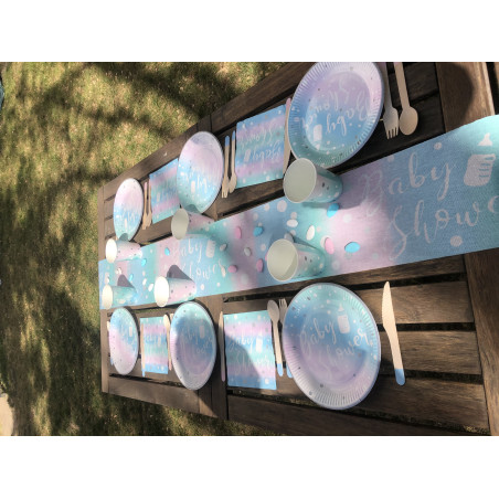 8 Assiettes BABY SHOWER