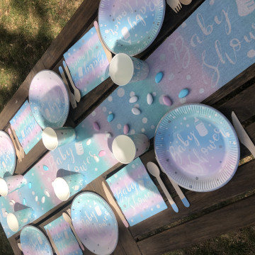 8 Assiettes BABY SHOWER