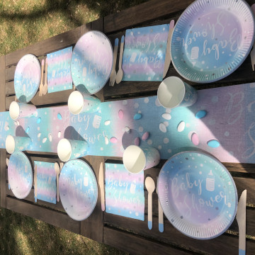 8 Assiettes BABY SHOWER