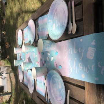 8 Assiettes BABY SHOWER