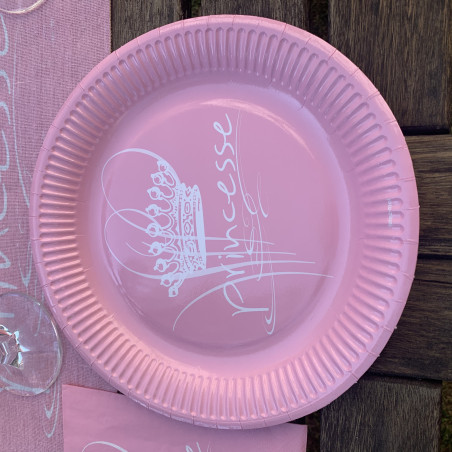 Assiette Princesse les 10 pieces