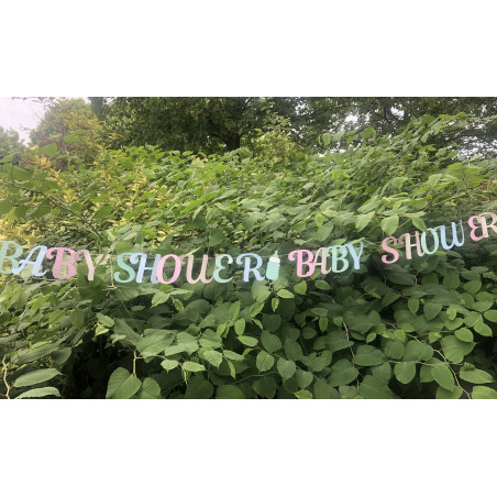 GUIRLANDE  BABY SHOWER  3 M