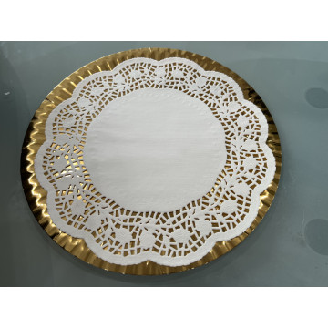 PLATEU ROND  5 PIECES  OR