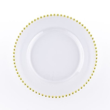 COMBO assiette perle or  X6 pcs