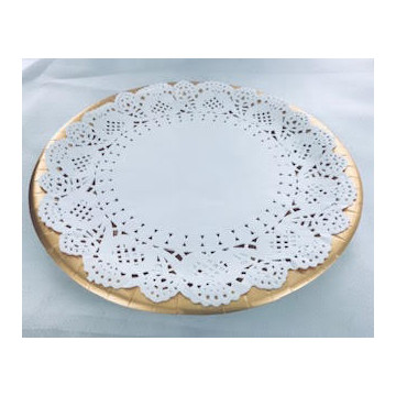 PLATEU ROND  5 PIECES  OR